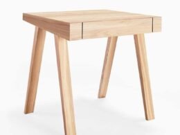 Wooden single drawer